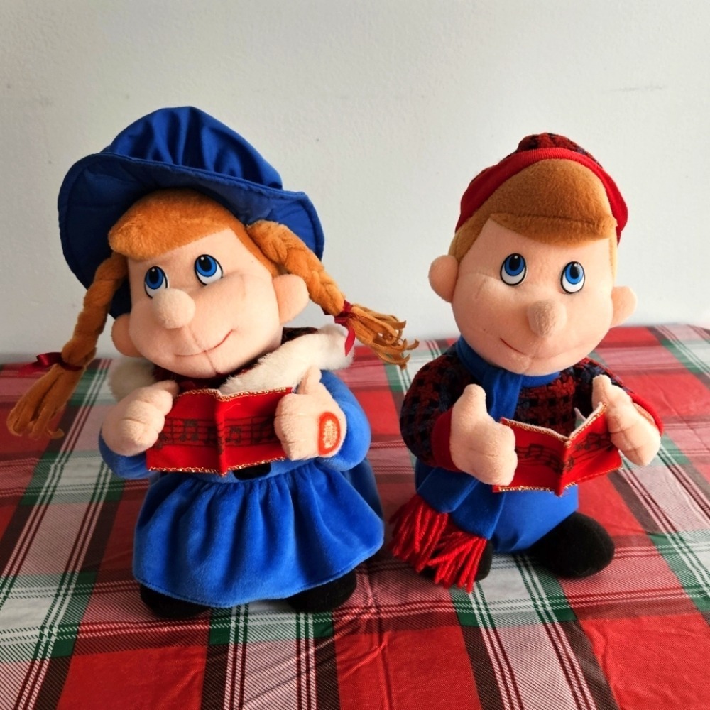 VTG TL Toys Interactive Singing Dancing Infrared Christmas Carolers Jingle Bells